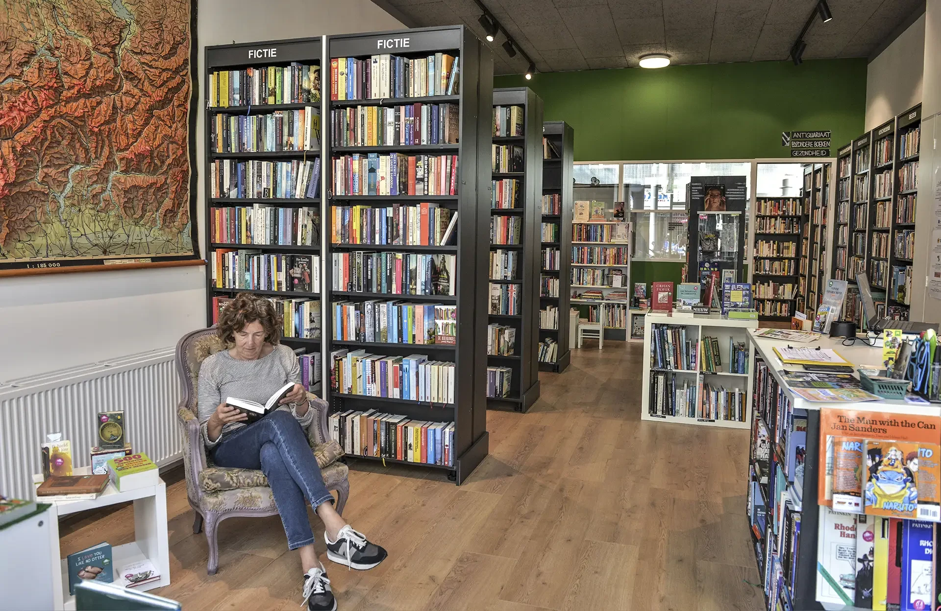 Sfeerbeeld 1 boekensteun winkels denieuwebinnenweg
